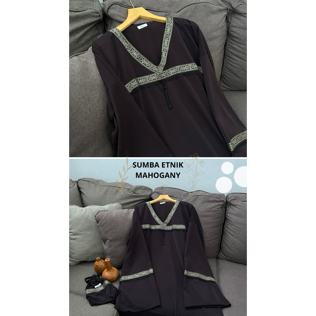 Mukena Abaya Turkey Motif | Abaya Etnik| Abaya Dewasa | Abaya 354