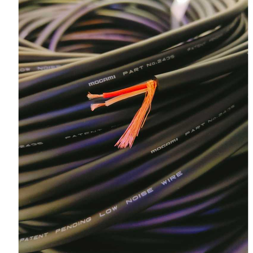 Mogami 2435 kabel audio microphone original Japan - KABEL AUDIO DAN KABEL MIKROFON MOGAMI 2435 ORIGI