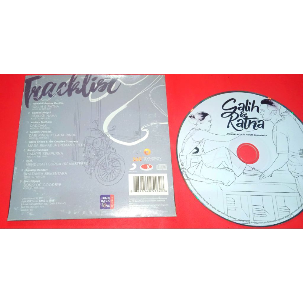 CD Rare Original/OST GALIH&RATNA (2017)