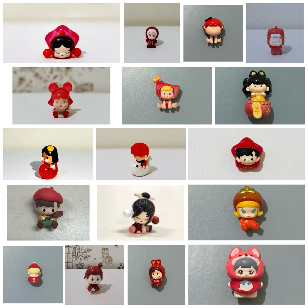 SELECTED FIGURE IMLEK RED JOJOY SINCHAN AMLLS MERAH FUJI PINY POPBEAN SKULLPANDA HACIPUPU ANGEL HANA