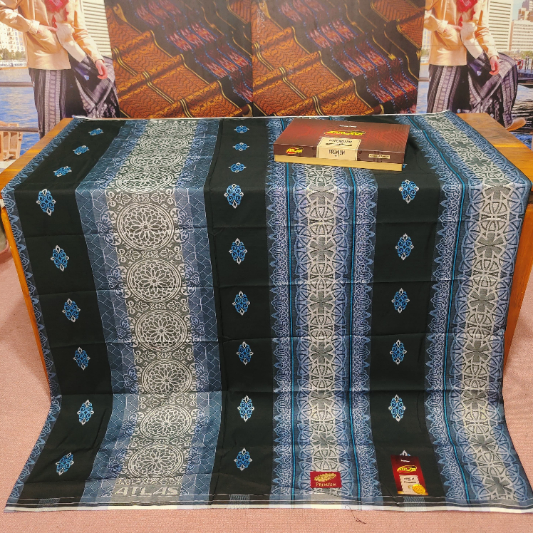 ATLAS PREMIUM 790 GOLD SARUNG PRIA SONGKET JACQUARD