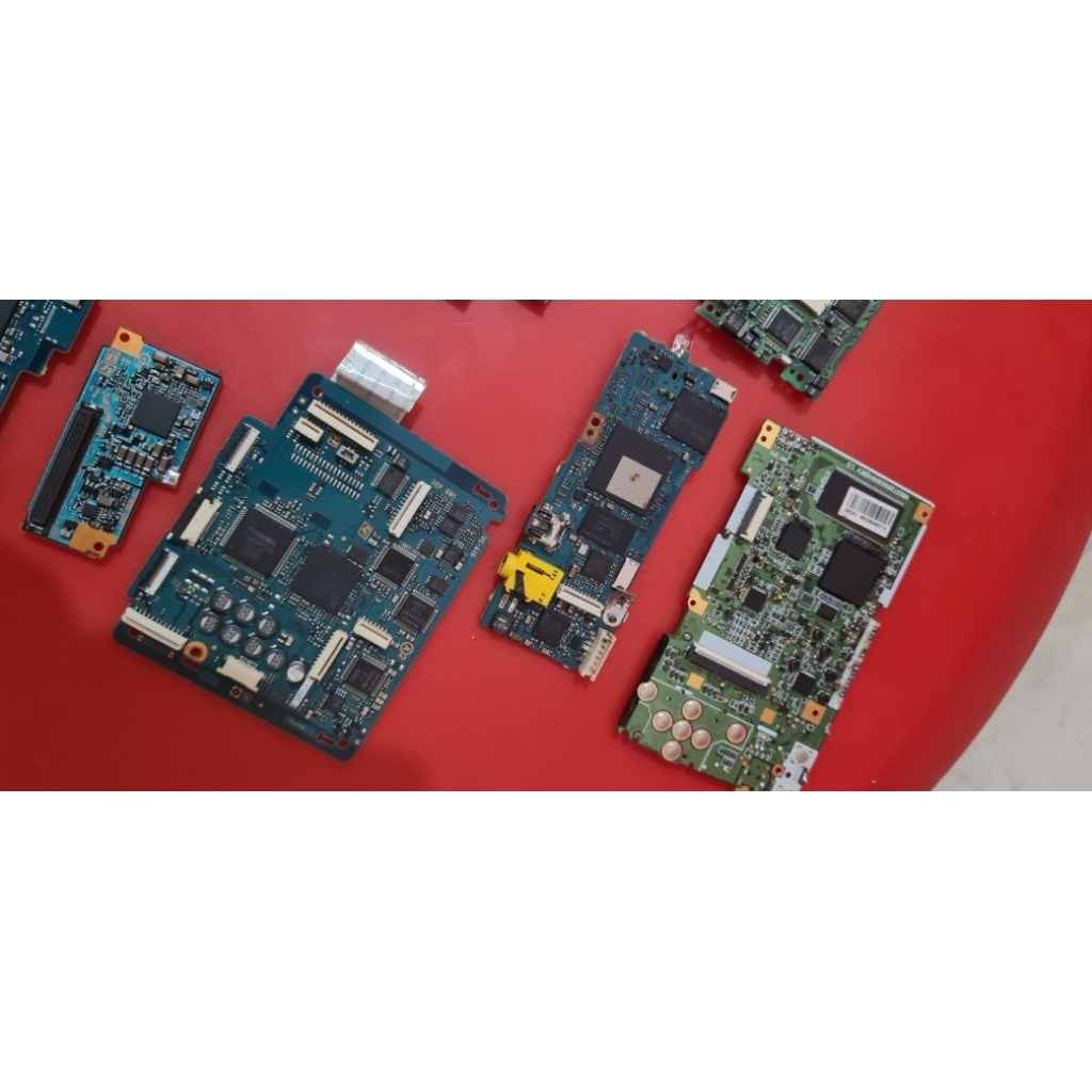 Rongsok PCB bekas Handycam Sony dan kamera nikon