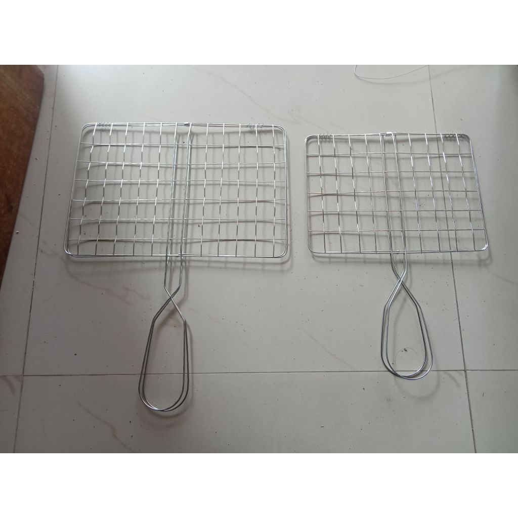 Bakaran Ikan / PANGGANGAN JEPIT STAINLESS