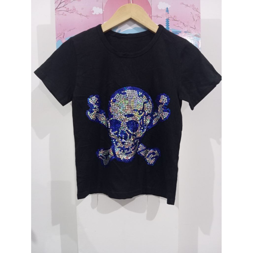 gothic skull t-shirt