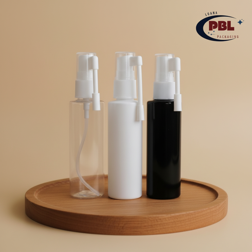 Botol Spray Nasal 60ml RF / Botol Plastik Spray 60ml RF Nasal / Botol PET 60ml RF Spray Nasal