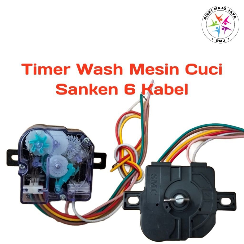 Timer wash mesin cuci Sanken 6 kabel