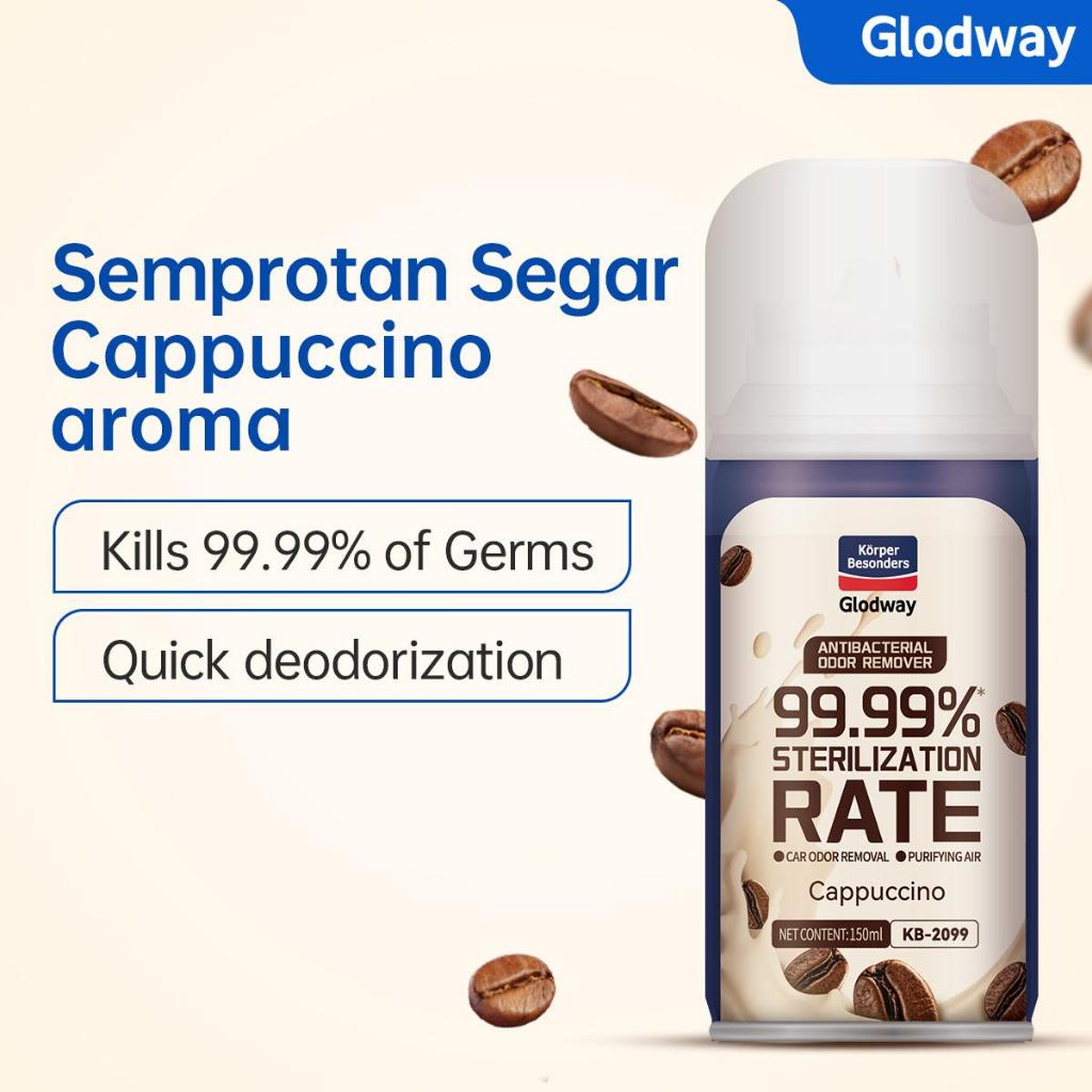 Stok Siap Beli 2 Gratis 1 Glodway Semangka Mint Air Freshener Sterilisasi 99.99% Rumah Anti Bau Deod