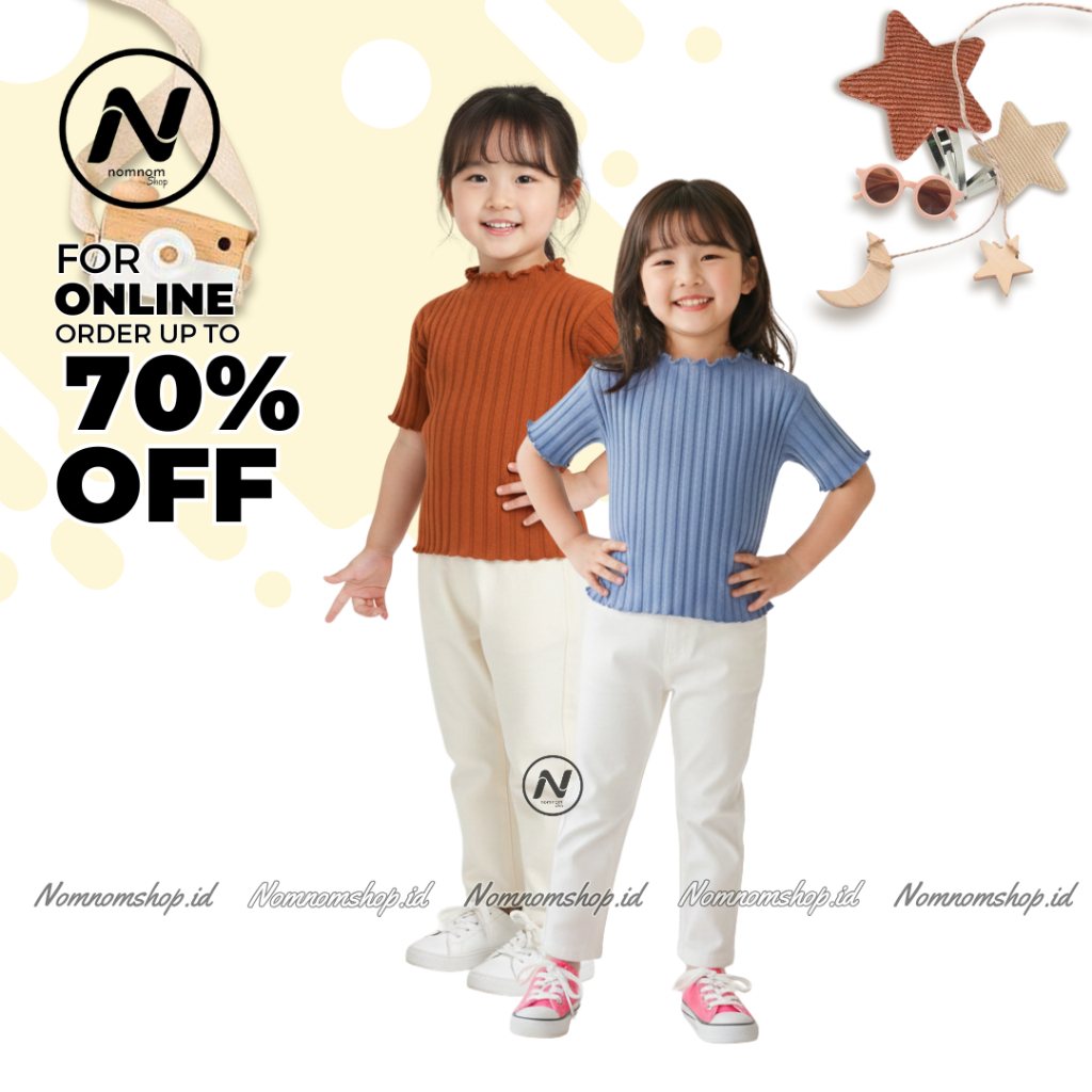 Atasan Rajut Baju Anak Perempuan LIZA KNIT Fashion Korea usia 1-5 tahun