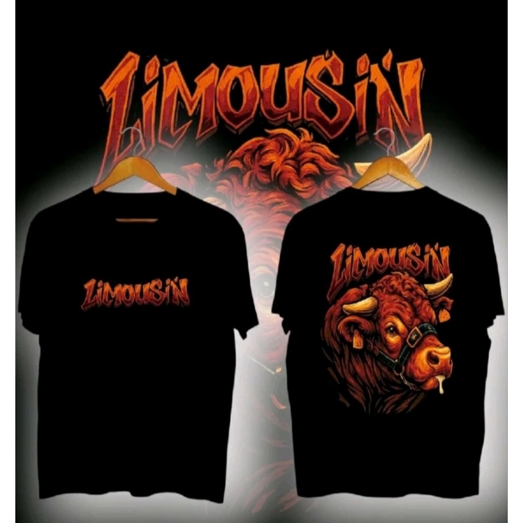 Kaos T shirt Sapi Limosin