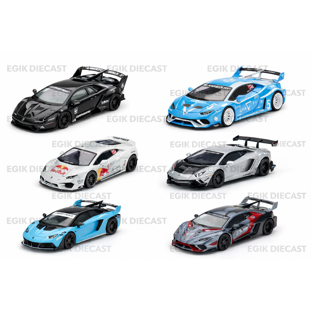 Mini GT LBWK LAMBORGHINI LB Works Lamborghini Huracan GT GRAVITY #1055