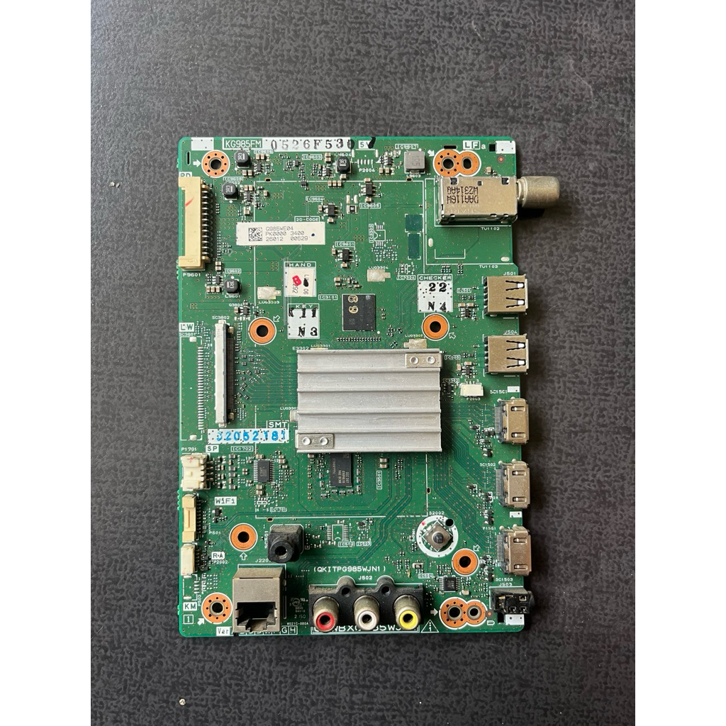 MAINBOARD MB MESIN SHARP 2T C42BG1i 42BG1I ORIGINAL