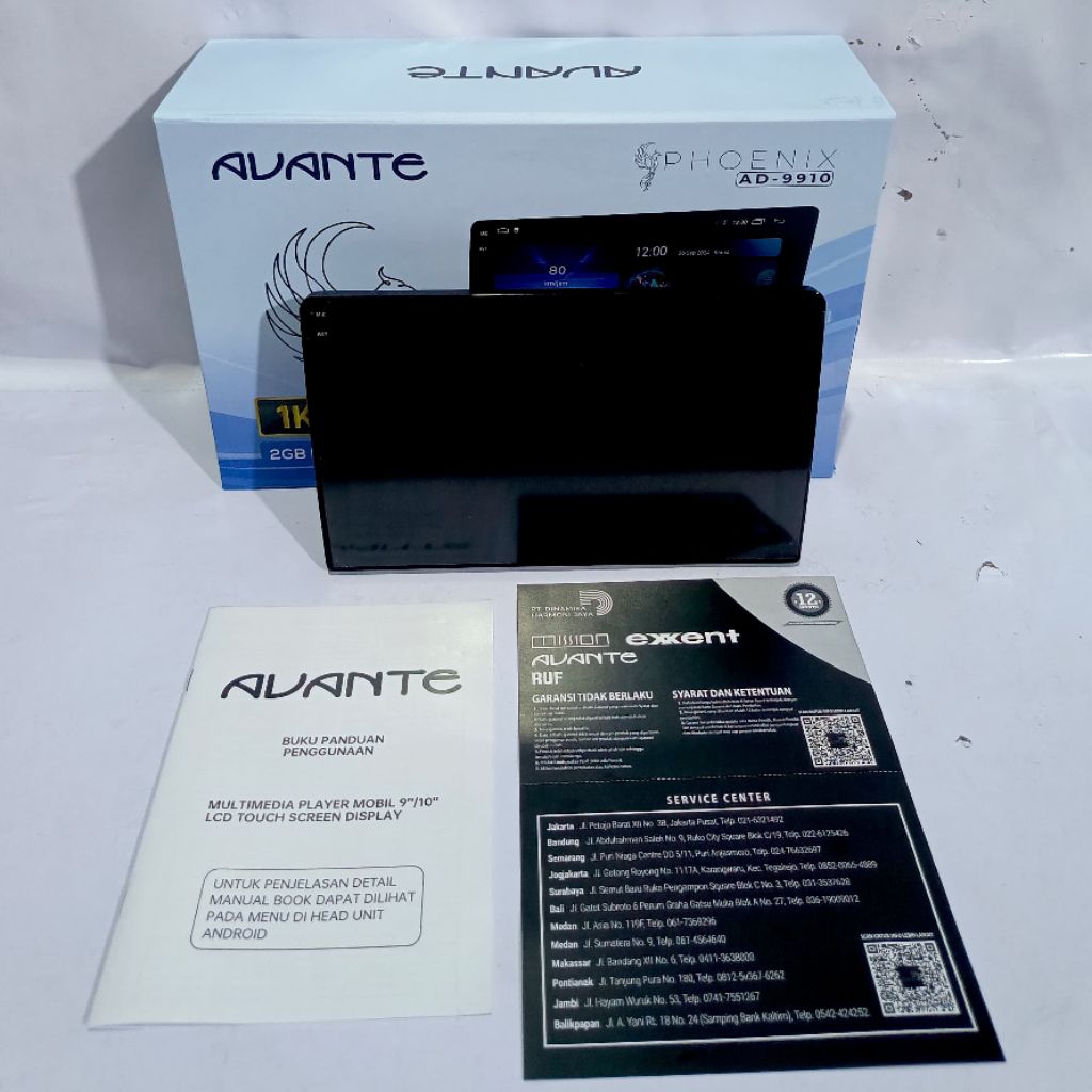 Avante 2/32 GB Head Unit Android AVANTE 9 inch New Series - Original