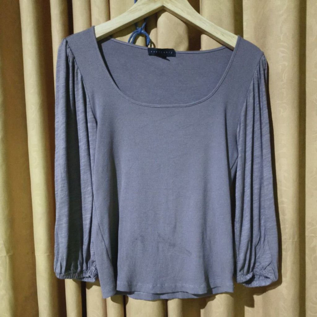 baju rajut coklat susu