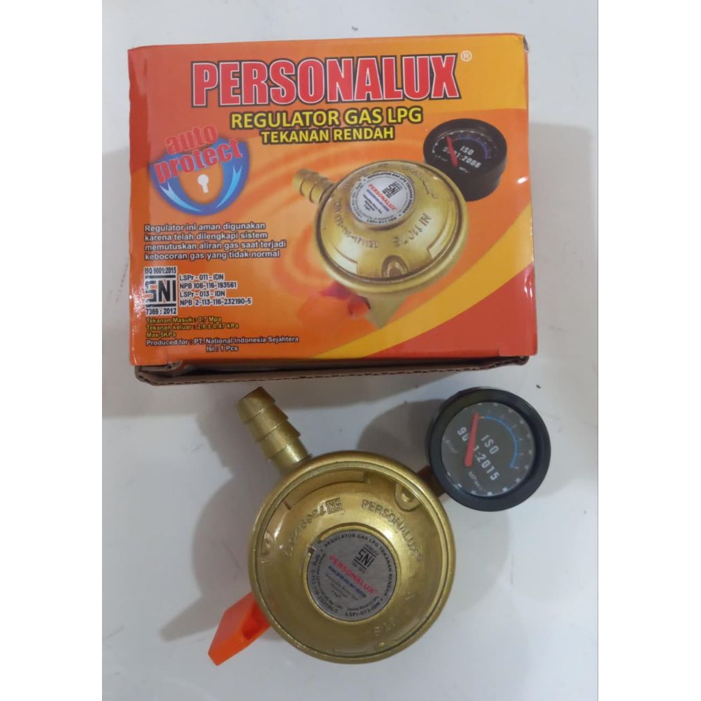 Regulator Gas LPG Tekanan Rendah - Regulator Personalux