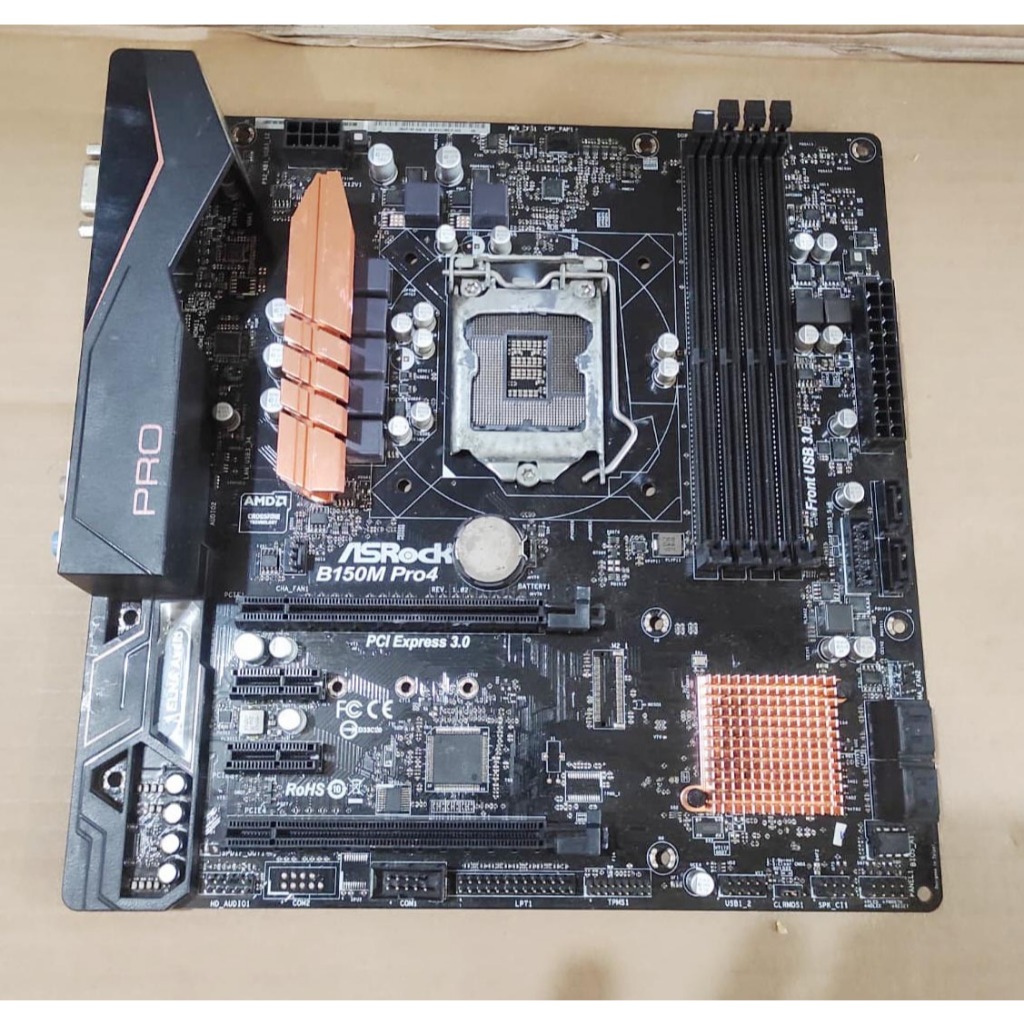 Motherboard B150 Asrock B150M Pro4 Intel 1151 Skylake Kabylake DDR4