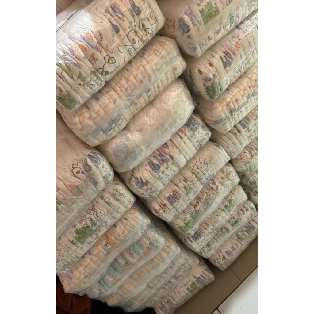 popok bayi/anak non kemasan ukuran XXL ( isi 50 pcs )