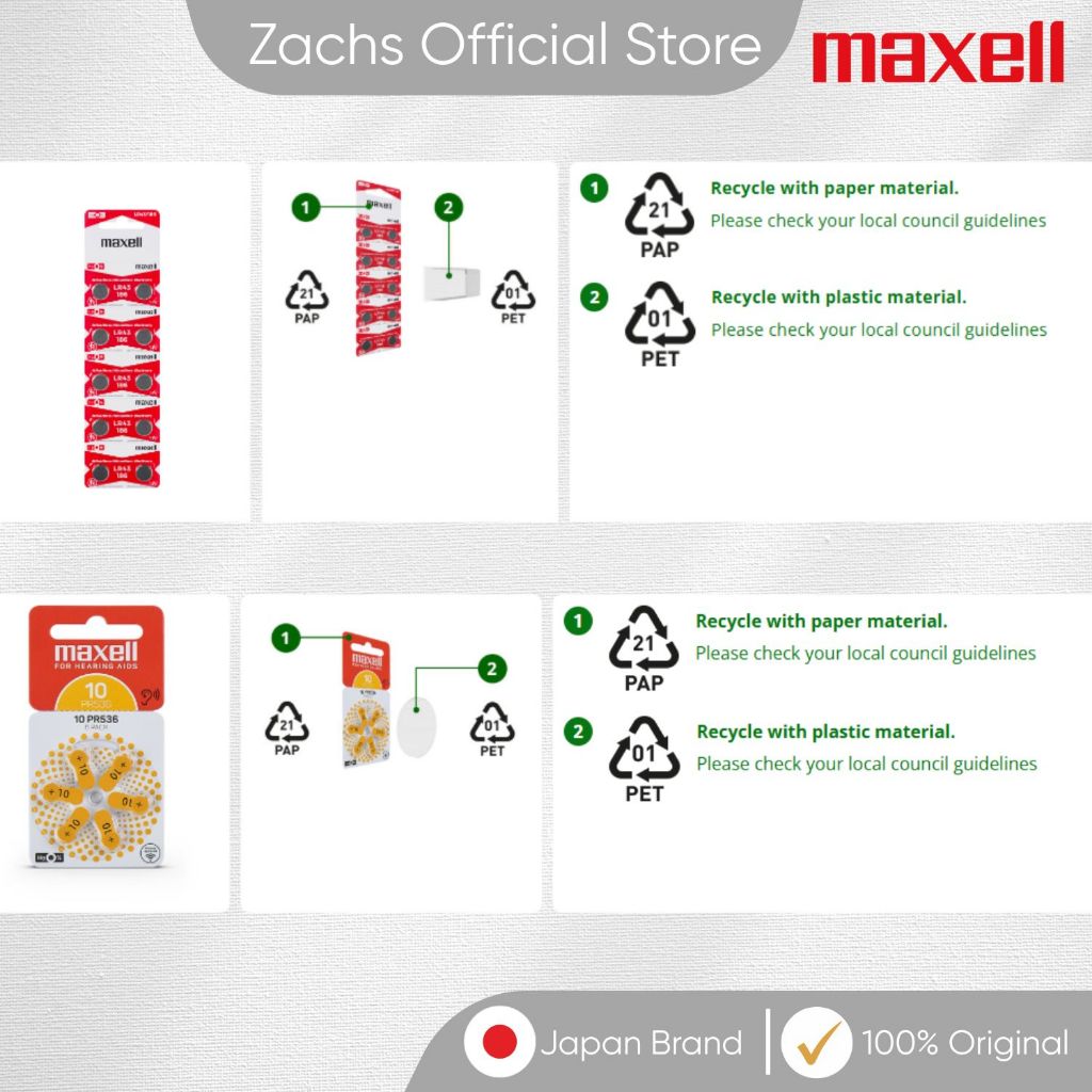 Maxell Battery Alkaline D (Lr20) Size Baterai Alkalin Size D (Lr20) Battre Isi 2Pc Co