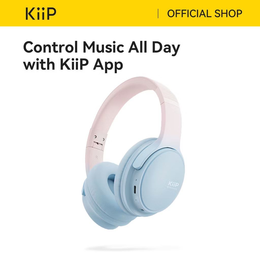 KIIP WIRELESS TH60 HEADPHONE BLUETOOTH HEADSET EARPHONE / Headphone Bluetooth Kiip TH60