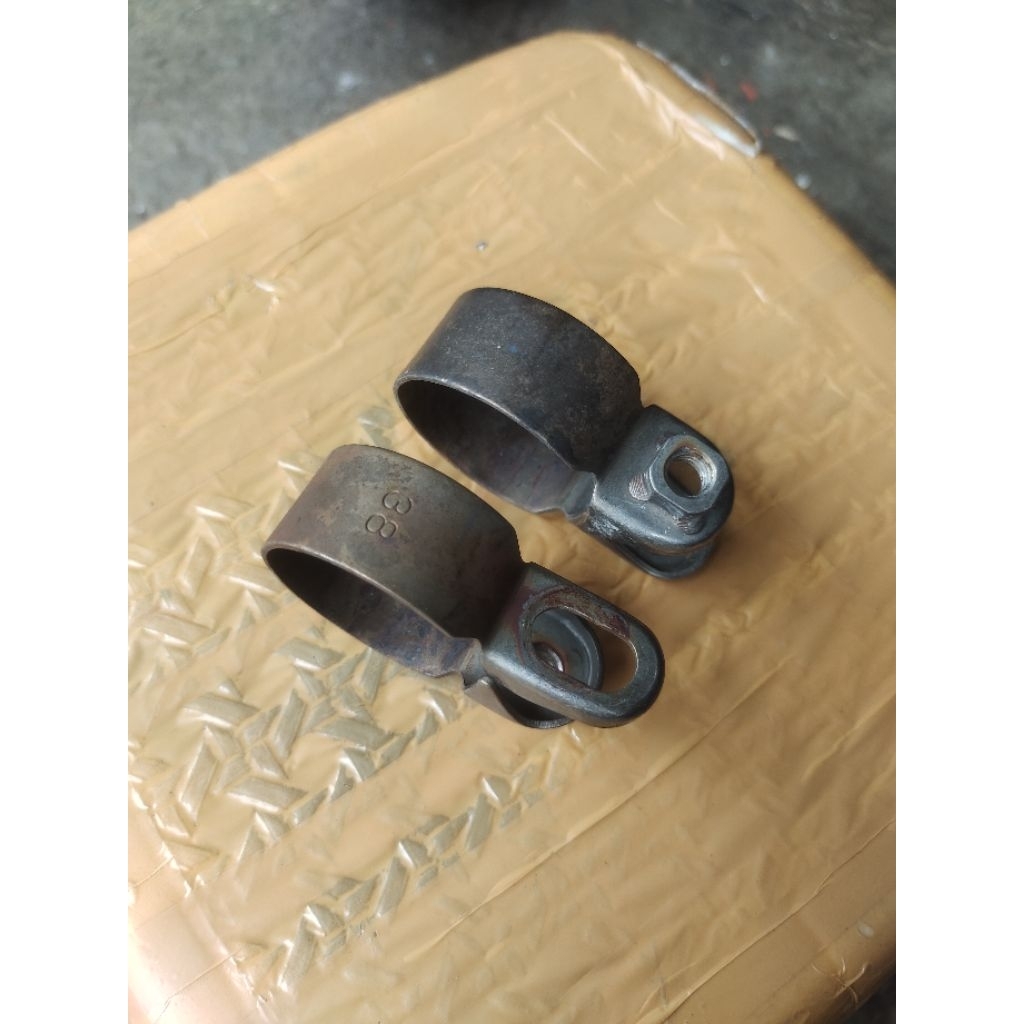 klem penghubung knalpot Klx 250cc original