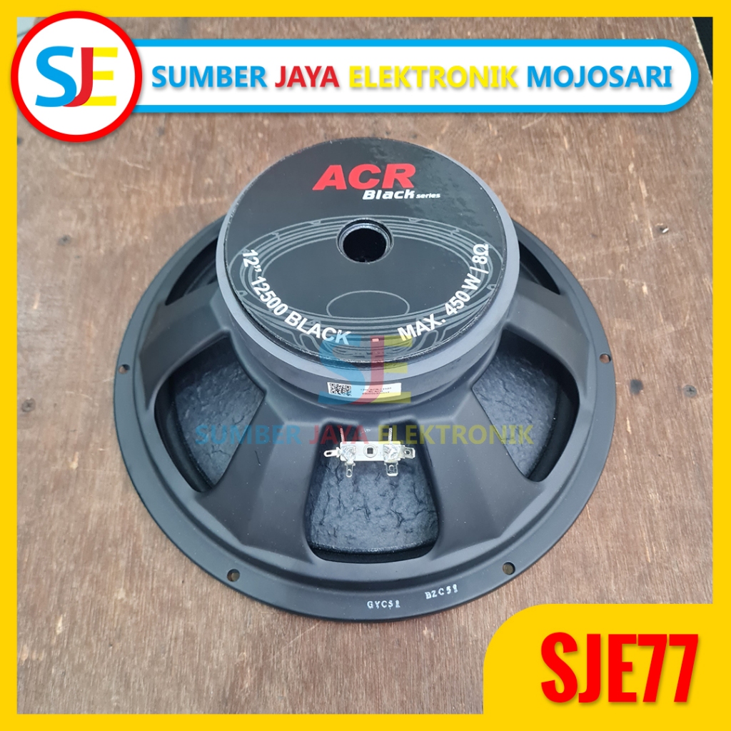 Speaker ACR 12 inch 12500 Black / ACR black 12500