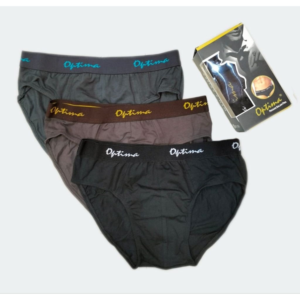 CELANA DALAM PRIA OPTIMA ISI 3 pcs