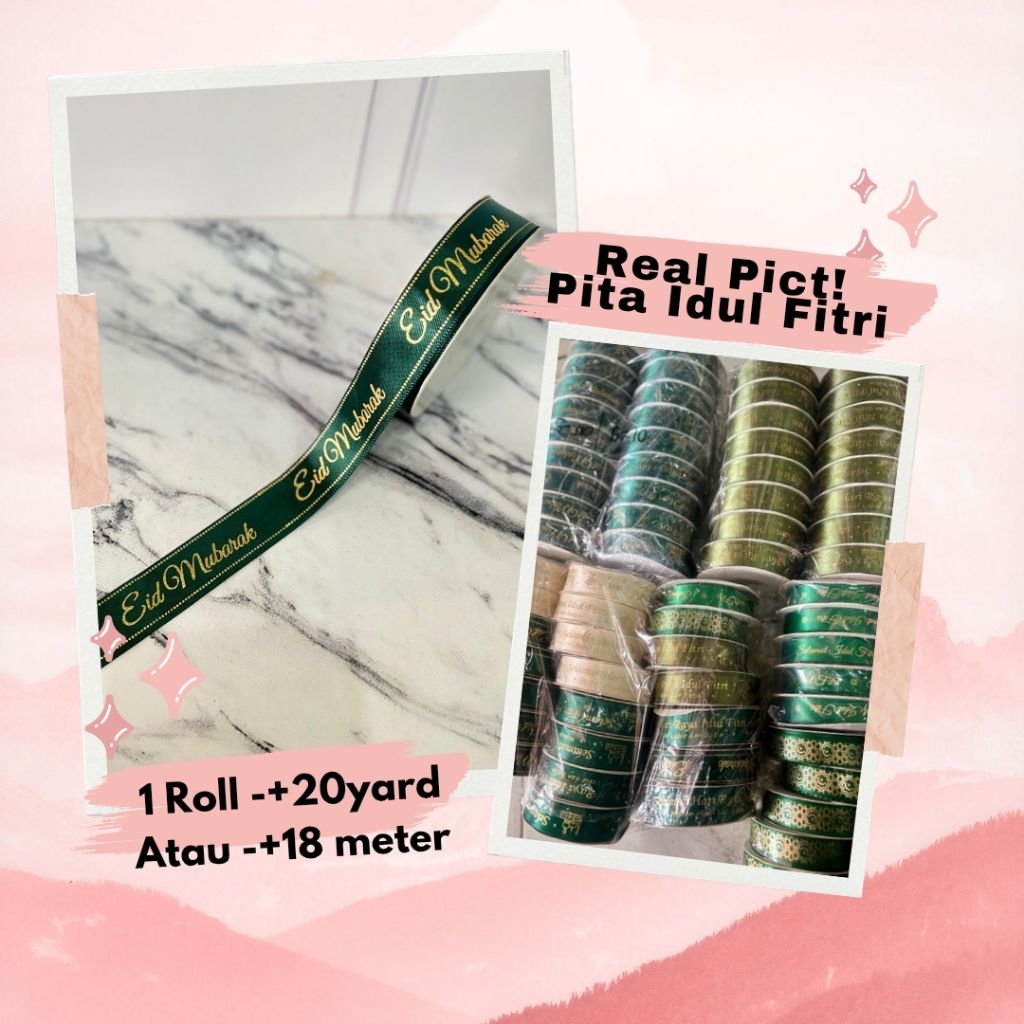Pita Premium Edisi Idul Fitri| Lebaran| Ramadhan per/Roll