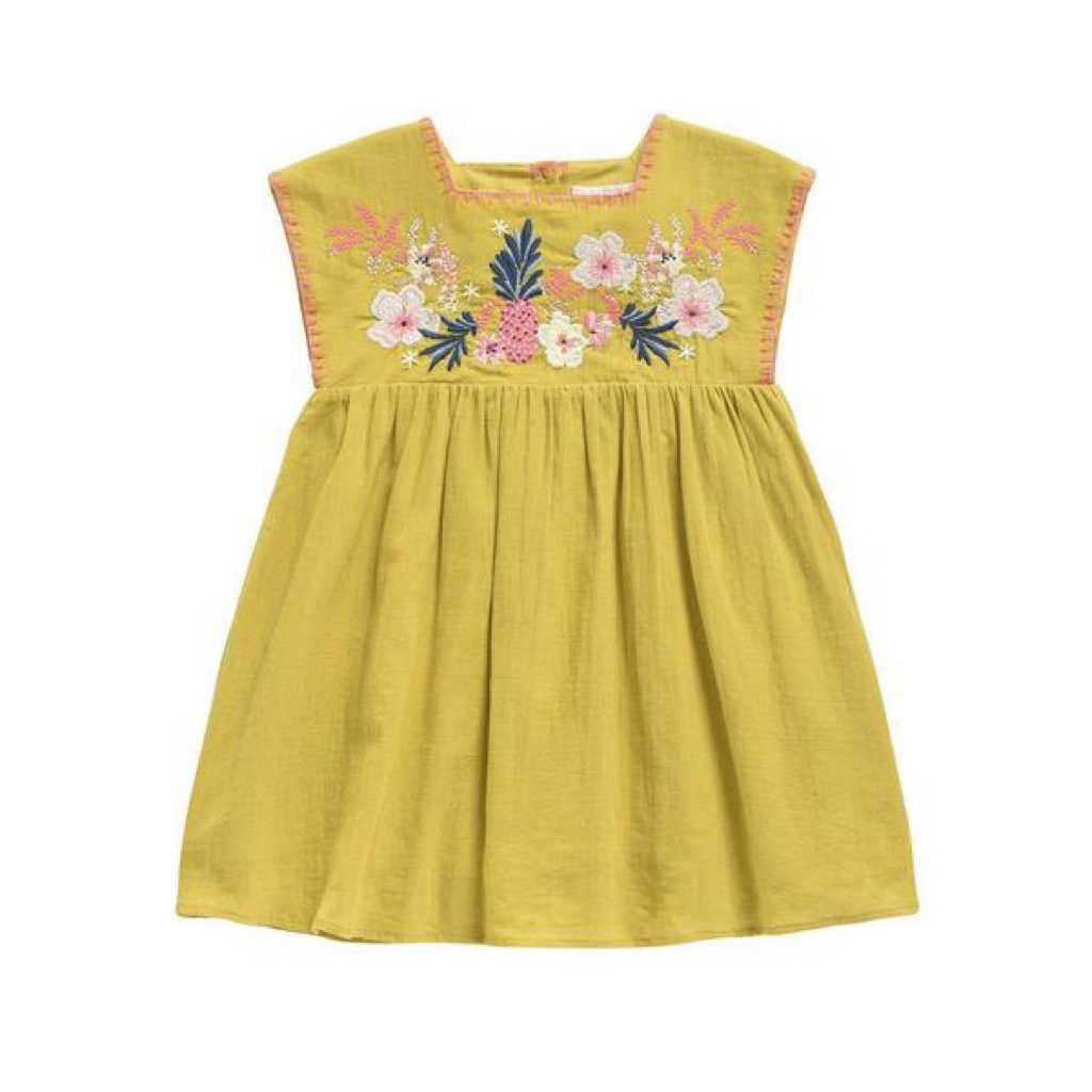 Louise Misha-Summer Dress Saffron Yellow-Dress Louise Misha