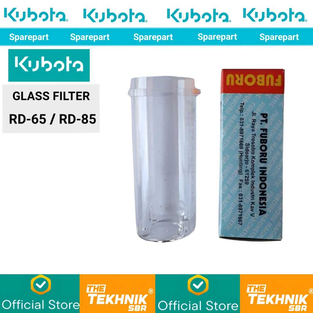 FUBORU Glass Filter Kubota RD 65/RD 85