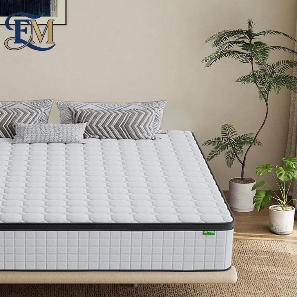 COD Spring Matras Springbed 180x200cm Mattress Spring Bed Ketebalan 35cm Pegas Pocket Ukuran 90/120/