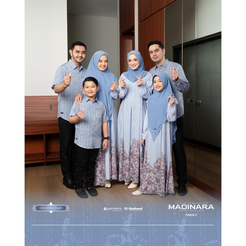 Sarimbit Yasmeera MADINARA CALESTIAL BLUE