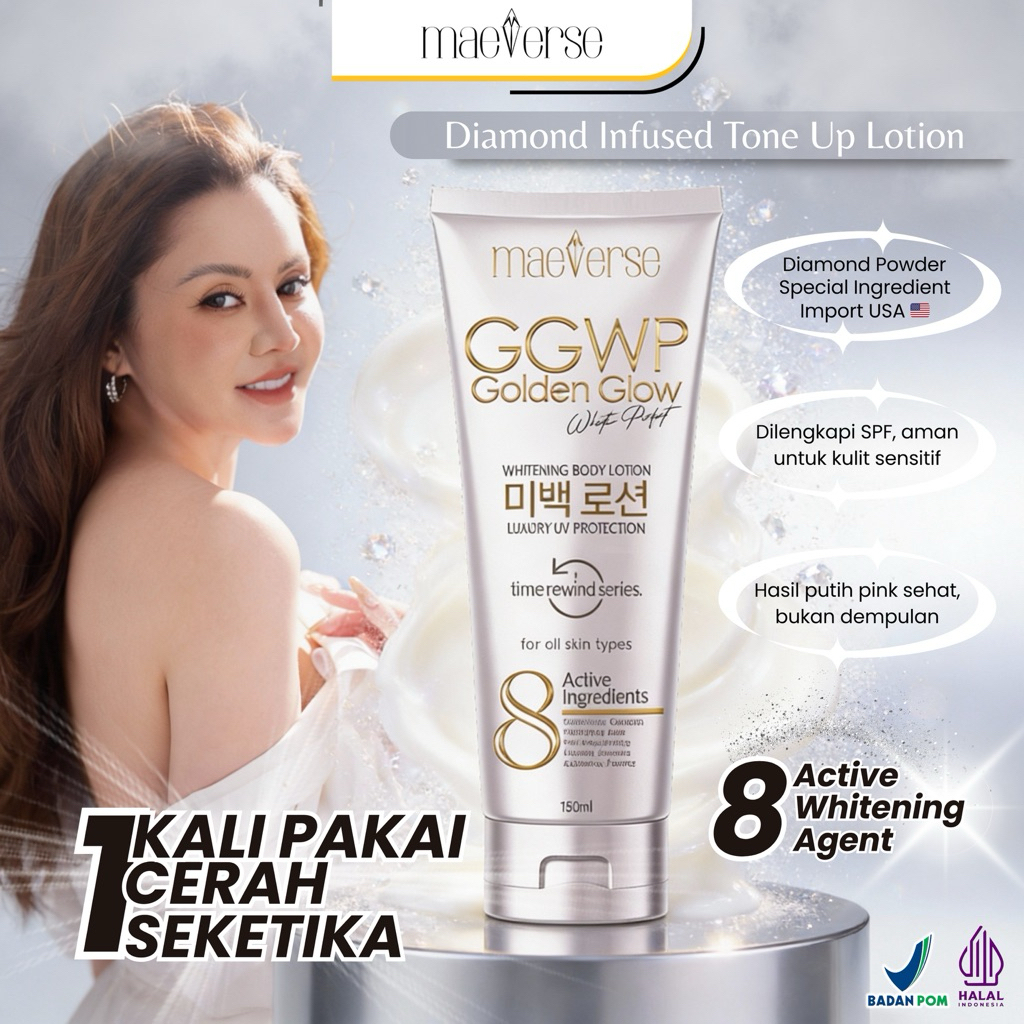 NEW WHITENING LOTION GGWP | LOTION PEMUTIH AMPUH BEST SELLER BPOM WITH UV PROTECTION | HANDBODY SUPE