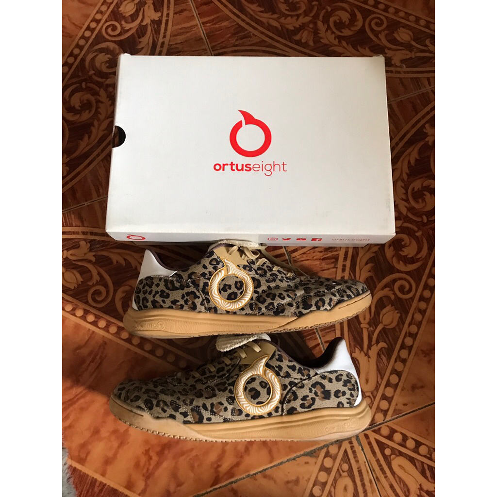 Sepatu Ortuseight x Thanksinsomnia Jogosala Leopard