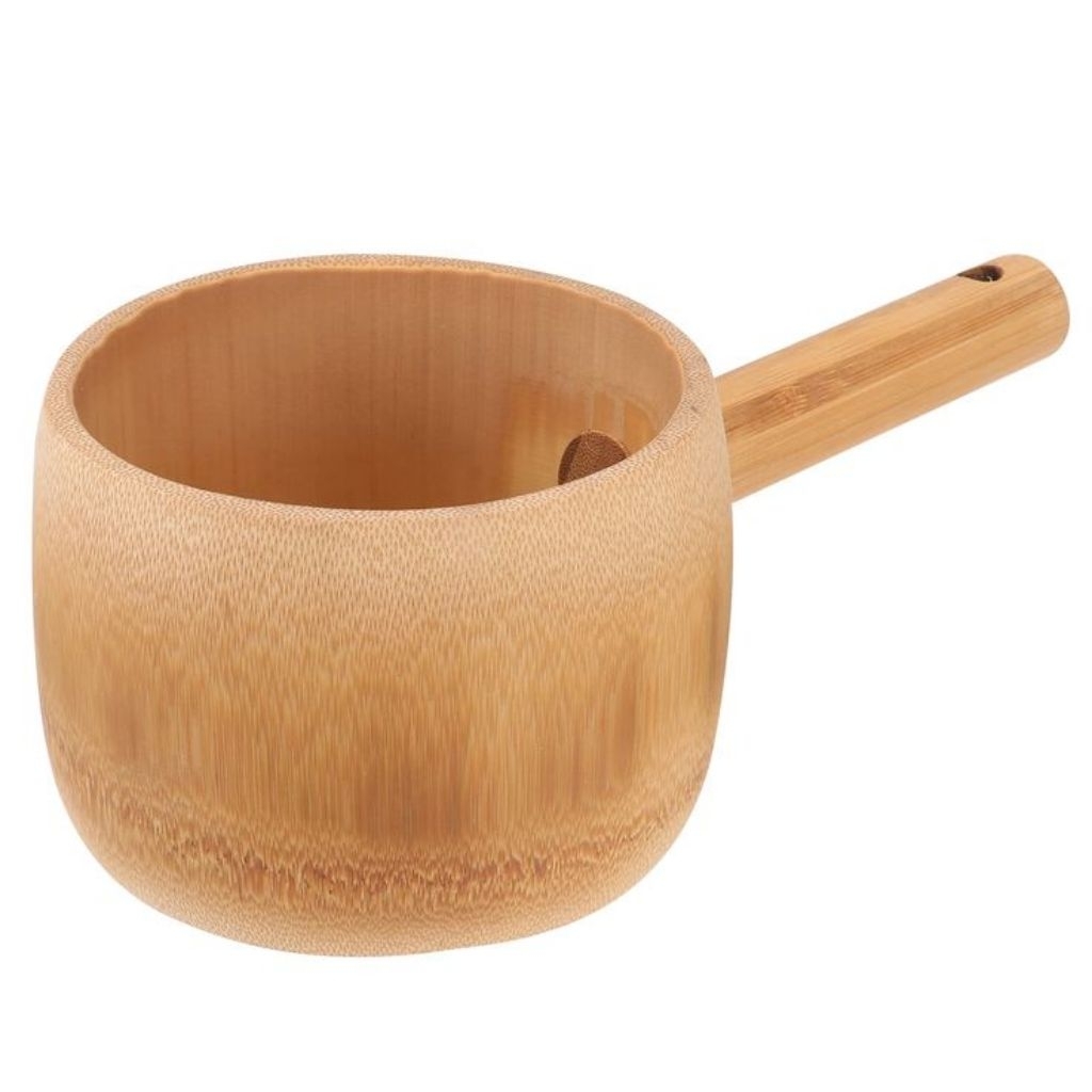 gayung air kerajinan dari bambu jumbo per 1 buah