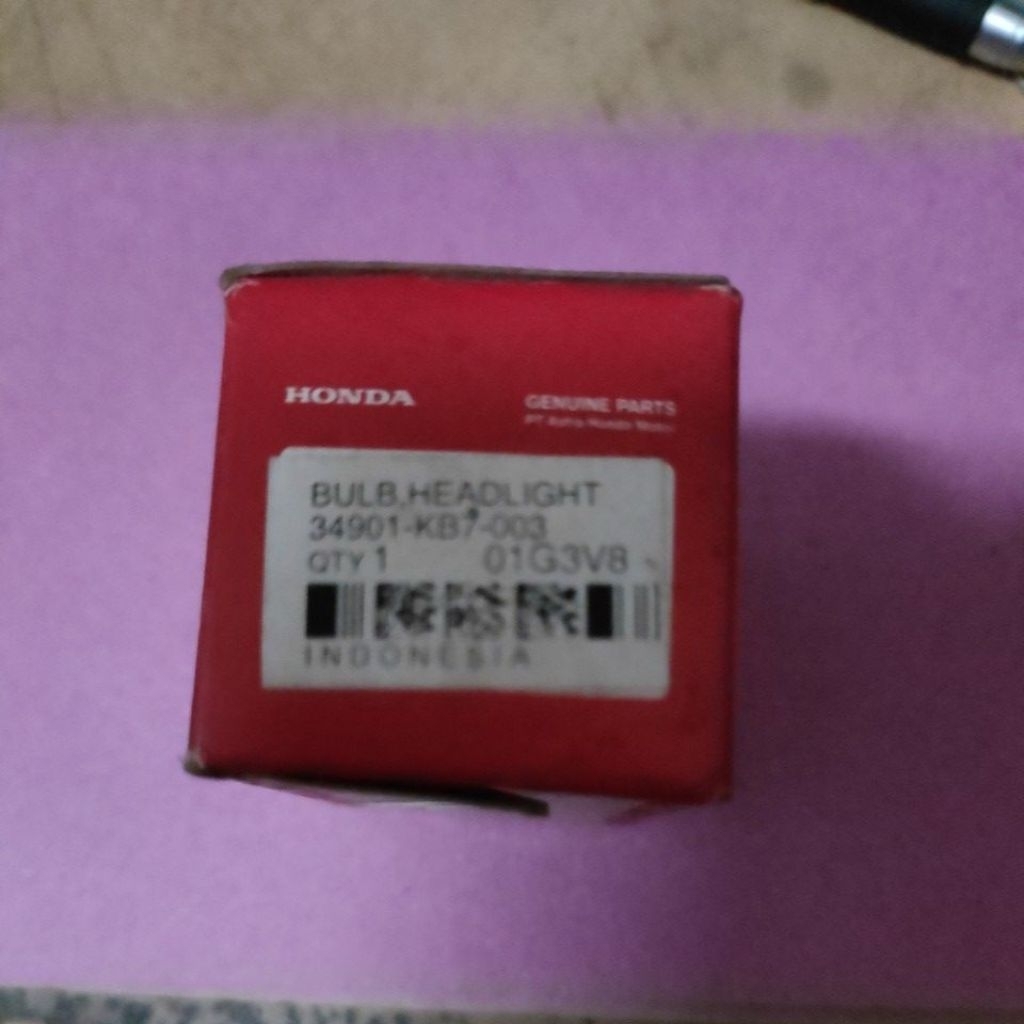 Bola lampu depan GL pro black,neotech