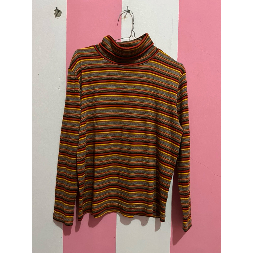 turtleneck rajut preloved rajut motif