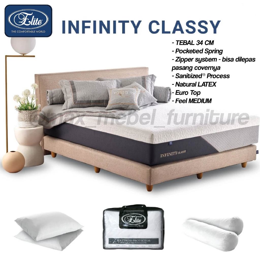 Springbed Kasur Matras ELITE Infinity Classy Mebel Furniture MCS Semarang