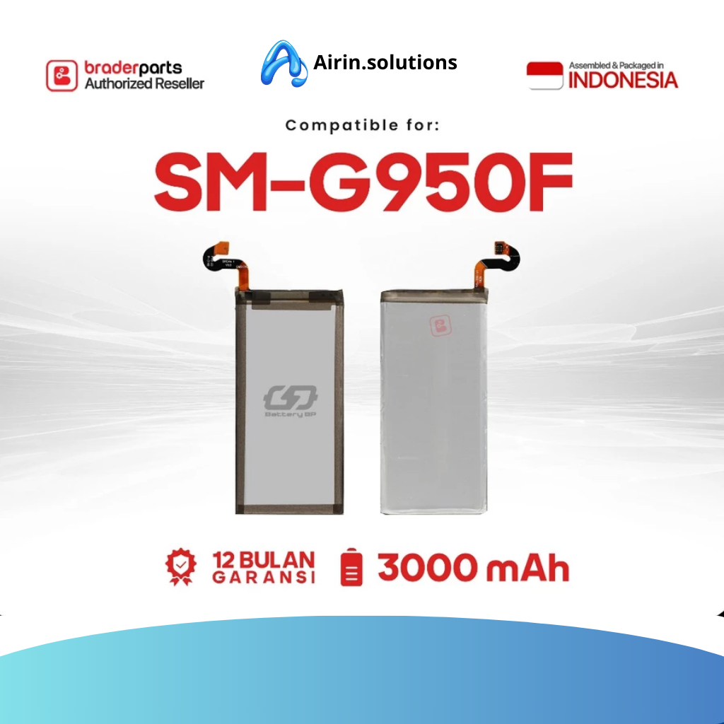 BATERAI SAMSUNG SM-N950F / NOTE 8 / EB-BN950ABE BRADERPARTS.