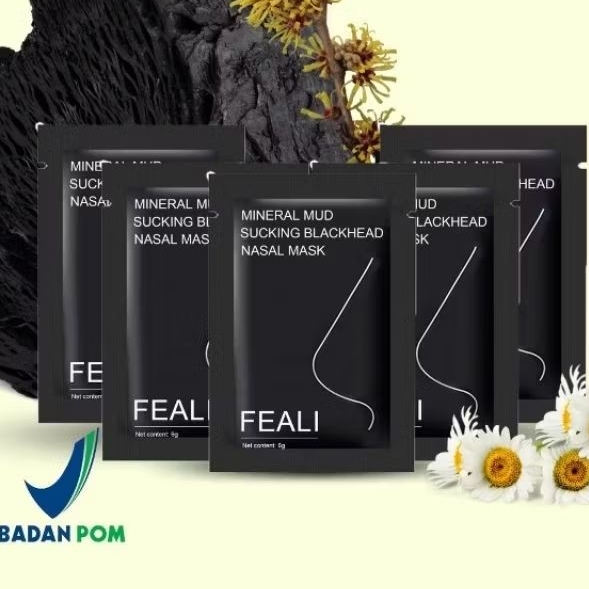 FEALI MINERAL MUD SUCKING BLACKHEAD (MASKER KOMEDO)