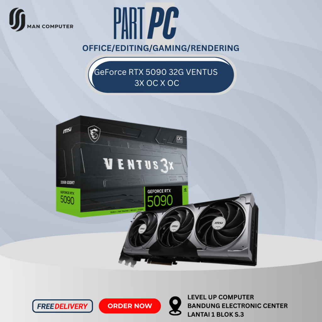 GeForce RTX 5090 32G VENTUS 3X OC