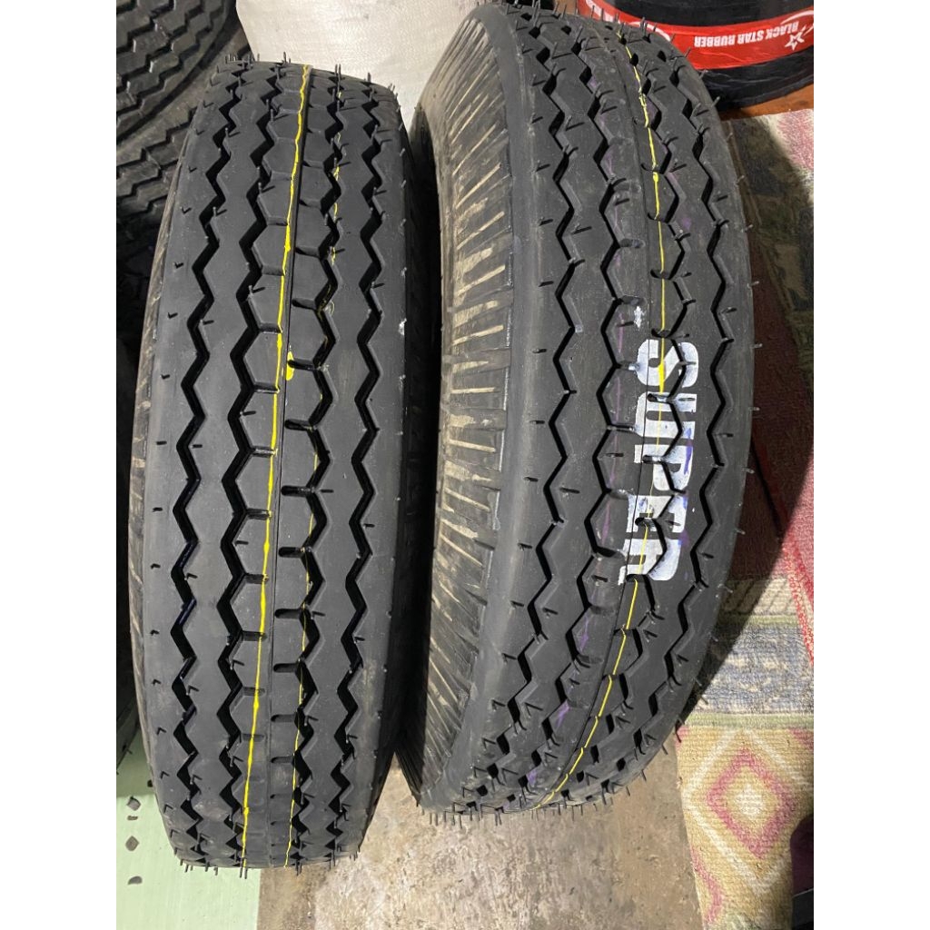 Ban truk Vulkanisir 750 16 Karet Super