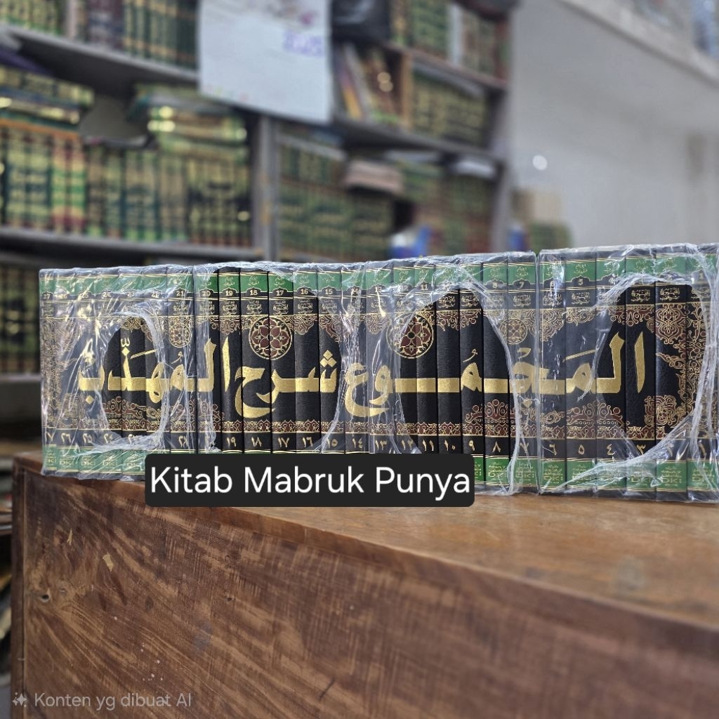 Kitab Majmu / Majmuk / Majmu' Syarah Muhaddab / Muhadab / Muhadzab 27 Jilid DKI Beirut