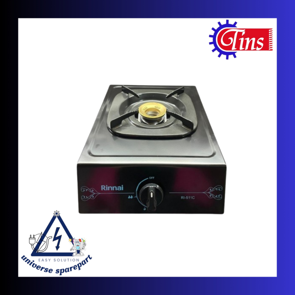 KOMPOR GAS 1 TUNGKU RINNAI 511 C KOMPOR RINNAI 1 TUNGKU KOMPOR GAS KOMPOR 1 TUNGKU