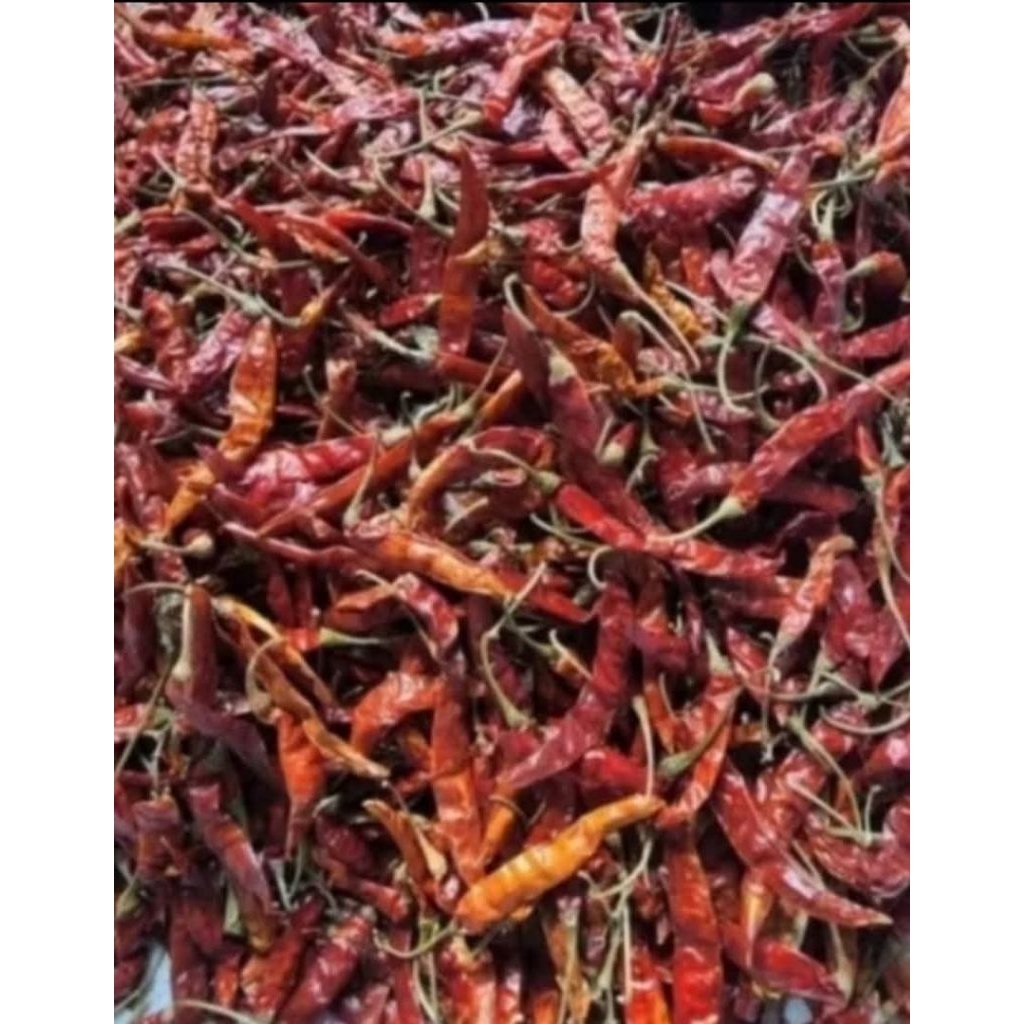 cabe rawit kering/lombok cilik garing/cabe kering/lombok kering