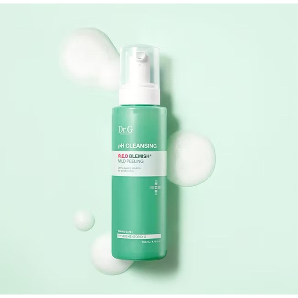 New Original Dr.G pH Cleansing R.E.D Blemish Mild Peeling - 140ml