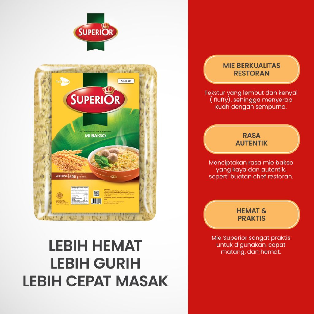 Bihun Superior - Jagung - 1 Bal - 12 Keping