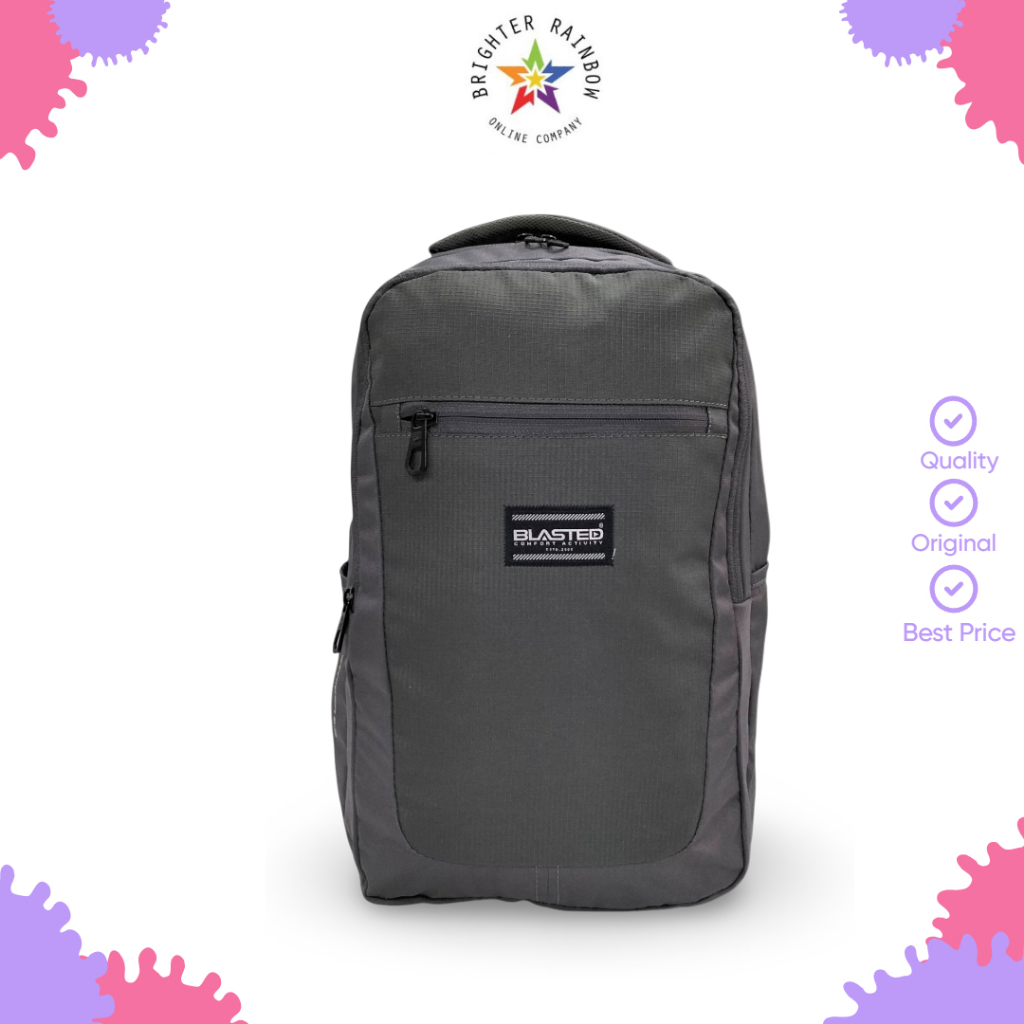 TAS BLASTED TRAVERSE 2010982 RANSEL PRIA  LAPTOP BACKPACK DENGAN RAINCOVER