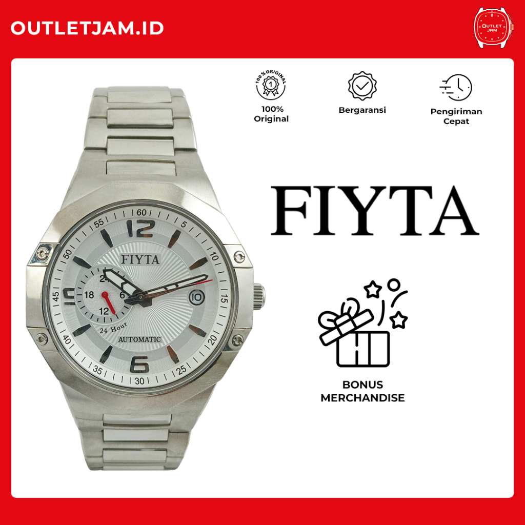 Jam Tangan AUTOMATIC FIYTA TRIUMPH GENT  SS CASE SS BRACELET