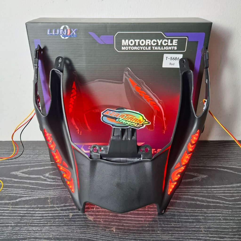 Lampu undertail aerox new 2021-2024 Lampu LED Sen Running Aerox 155