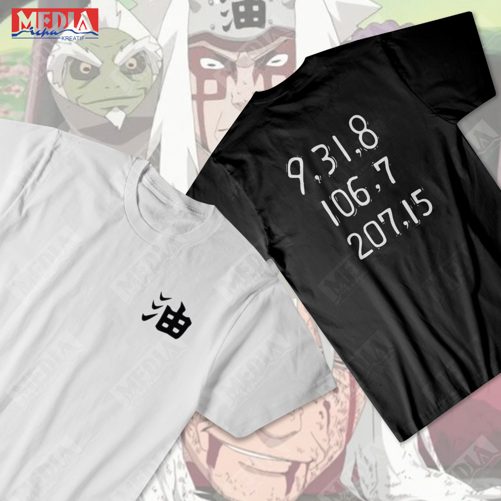 Kaos Anime Jiraiya Naruto Shippuden