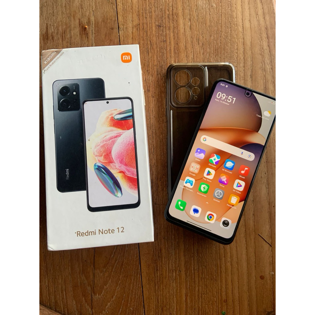 redmi Note 12 ram 8+4/128gb resmi segel ori gak ada minus